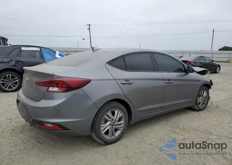 2020 Hyundai Elantra Sel from USA, damaged, VIN 5NPD84LF7LH529387
